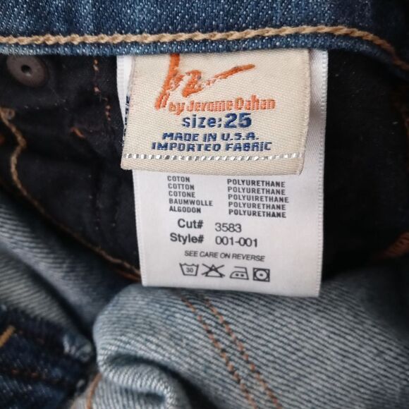 Citizens Of Humanity Kelly#001 low waist bootcut jeans size 25 - Picture 7 of 8